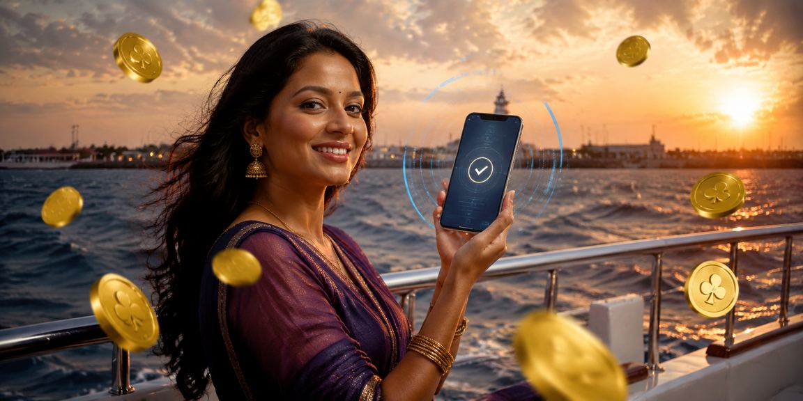 Chennai player betting on baccarat games online