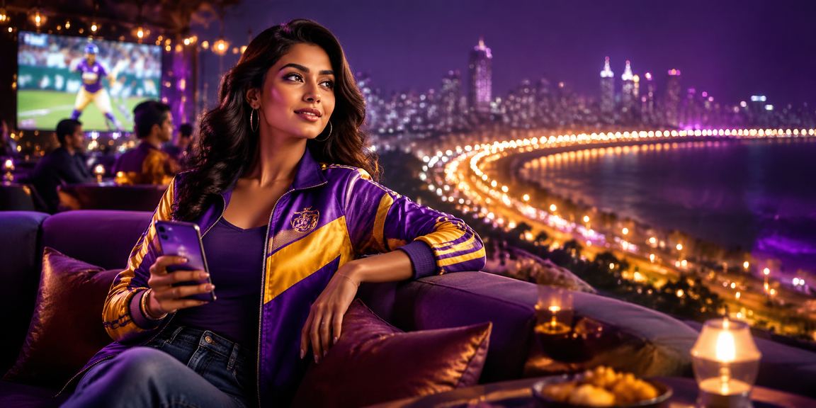 Downtown Mumbai nightlife with betting enthusiasts